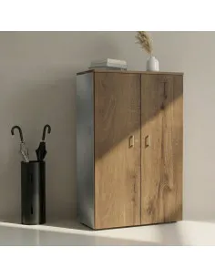 armoire-moyenne-mobel-linea-chene-veine-gris-alu