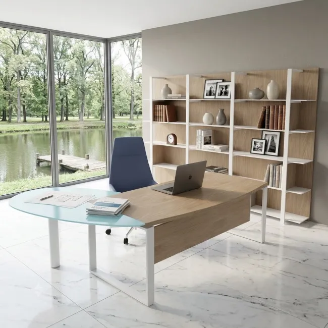 bureau-manager-mixte-bois-verre-goutte-eau-x-time-quadrifoglio-orme-retour-droite