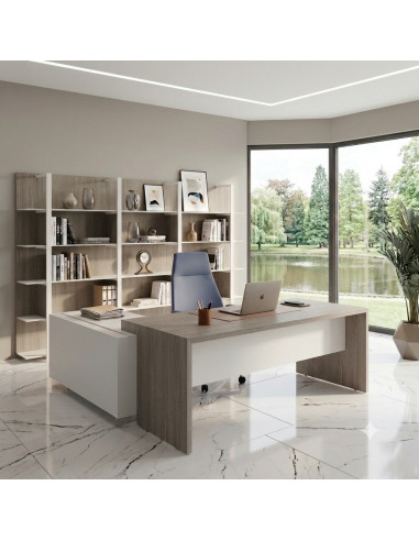 bureau-manager-T45-quadrifoglio-credence-retour-orme-blanc-retour-droite