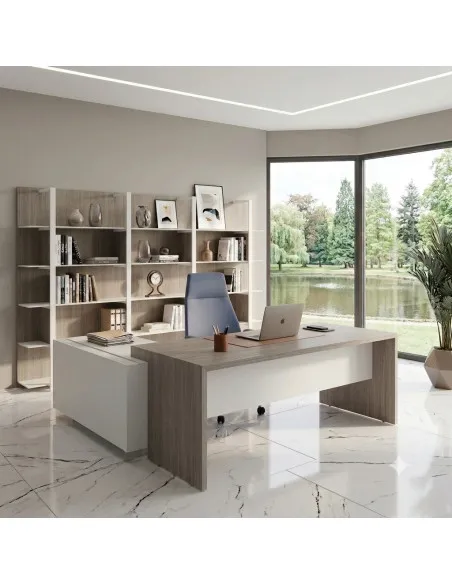 bureau-manager-T45-quadrifoglio-credence-retour-orme-blanc-retour-droite