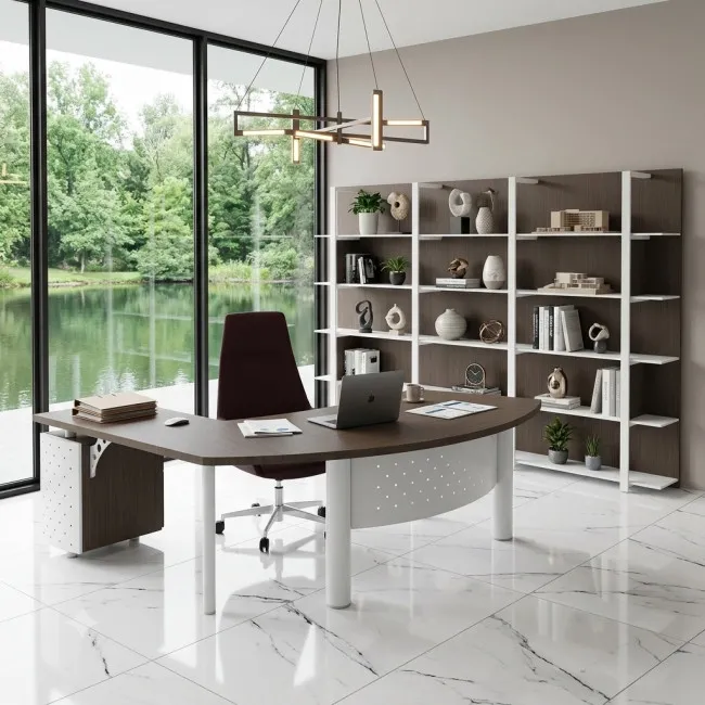 bureau-direction-caisson-rangement-integre-x-time-quadrifolio-coloris-eucalyptus