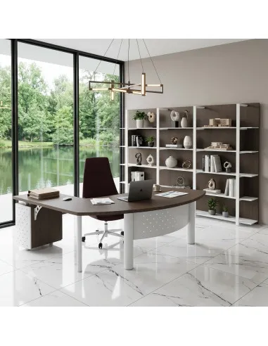 bureau-direction-caisson-rangement-integre-x-time-quadrifolio-coloris-eucalyptus