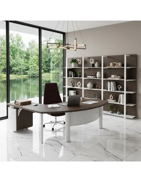 bureau-direction-caisson-rangement-integre-x-time-quadrifolio-coloris-eucalyptus