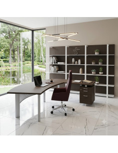 bureau-direction-caisson-rangement-integre-x-time-quadrifolio-coloris-eucalyptus 2