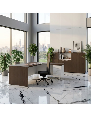 vue-arriere-bureau-manager-t45-quadrifoglio-retour-droite-design-coloris-eucalyptus-blanc