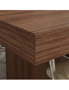 table-de-reunion-8-personnes-t45-quadrifoglio-coloris-noyer-canaletto 2