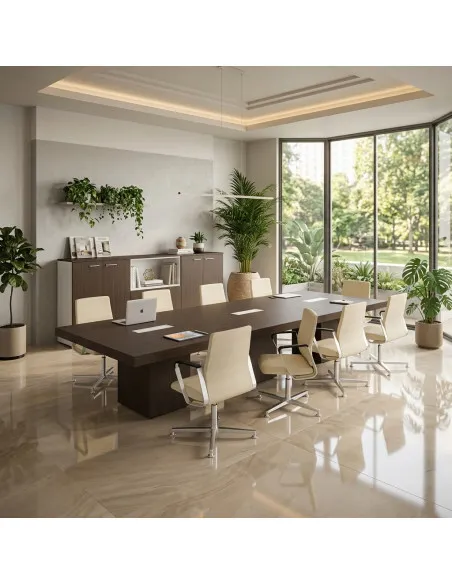 table-de-reunion-12-personnes-t45-quadrifoglio-coloris-eucalyptus
