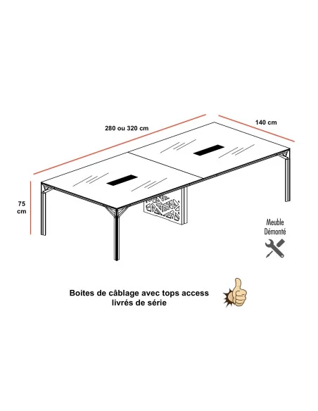 dimensions-table-reunion-rectangulaire-plateaux-verre-blanc-x8-quadrifoglio