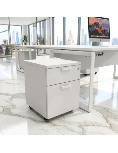 caisson-de-rangement-mobile-2-tiroirs-dont-un-dossiers-suspendus-mobel-linea-blanc-blanc