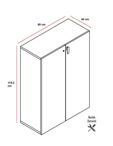 armoire-portes-battantes-dellerovere-larus-dimensions