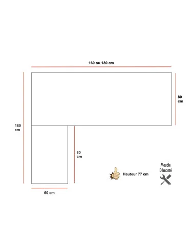 Dimensions-bureau-angle-quadrifoglio-idea