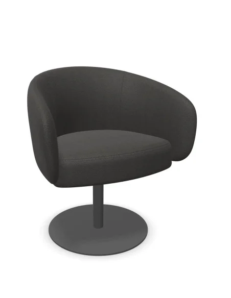 chaise-reunionchili-quadrifoglio-tissu-anthracite-base-metal-anthracite