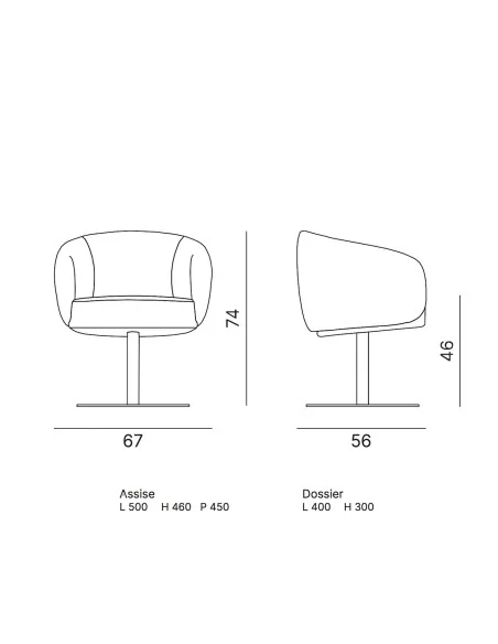 dimensions-fauteuil-lounge-reunion-chili-quadrifoglio-base-metal