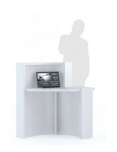 Banque d'accueil compacte WAVE avec accès PMR - MDD