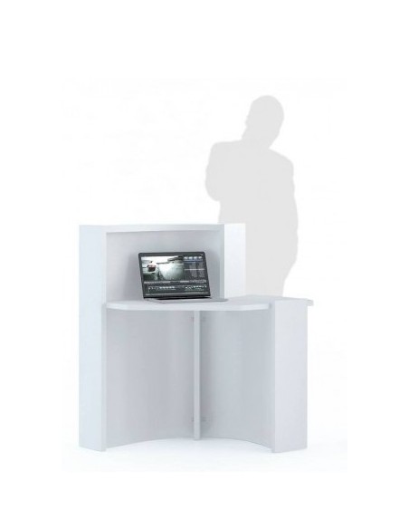 Banque d'accueil compacte WAVE avec accès PMR - MDD