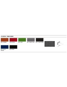 Cloison acoustique pour bureaux bench réglable en hauteur – Drive - MDD 2
