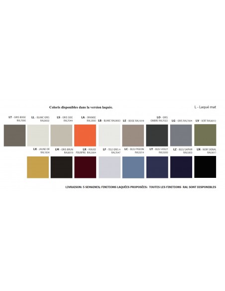 Grande table de réunion X8 avec plateau en verre Officity.