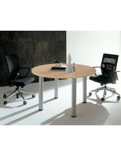Table de réunion ronde avec 4 pieds – Idea - Quadrifoglio