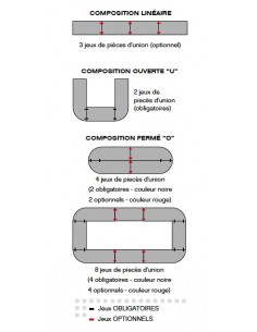 Table de réunion NET, plateau abattant forme rectangulaire – Mobel Linea 2