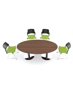 Table de réunion ovale Ogi – MDD. 2