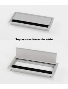 Table de réunion forme tonneau Ogi – MDD. 2