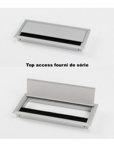 Table de réunion forme tonneau Ogi – MDD.