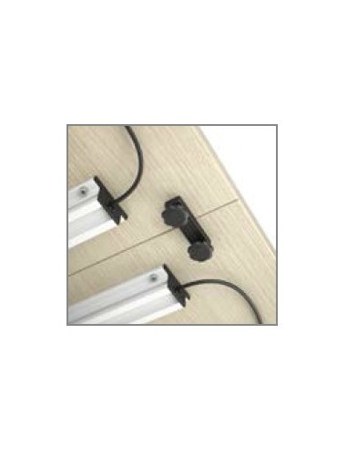 Table de réunion NET, plateau abattant forme rectangulaire – Mobel Linea