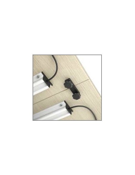 Table de réunion NET, plateau abattant forme rectangulaire – Mobel Linea