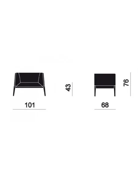 Fauteuil d’accueil Design AGIO