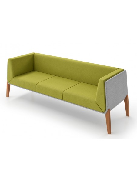 Canapé d’accueil 3 places Design ACCORD - Offisit