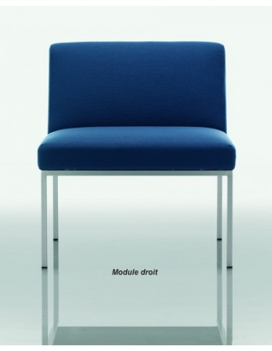 Canapé modulable ASTRO, version droit avec dossier – Offisit.