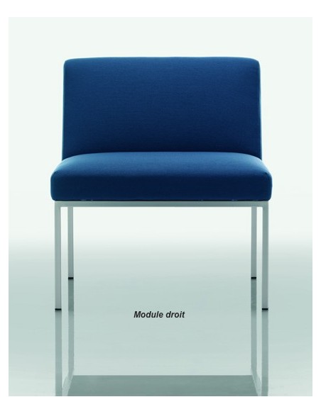 Canapé modulable ASTRO, version droit avec dossier – Offisit.