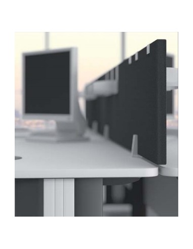 Cloisonnette frontale en tissu pour bureaux Bench - Mobel Linea