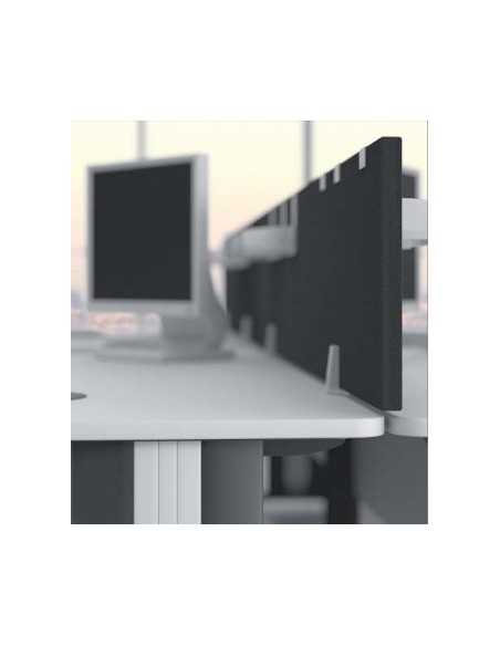 Cloisonnette frontale en tissu pour bureaux Bench - Mobel Linea