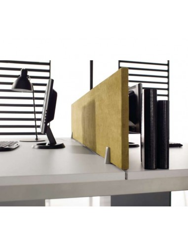Cloisonnette frontale en tissu pour bureaux Bench - Mobel Linea