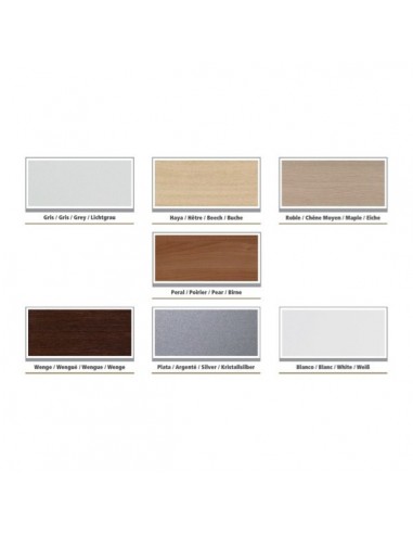 Cloisonnette frontale en mélaminé pour bureaux Bench - Mobel Linea