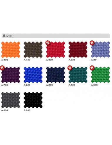 Cloisonnette frontale en tissu pour bureaux Bench - Mobel Linea