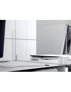 Cloisonnette frontale en méthacrylate pour bureaux Bench - Mobel Linea