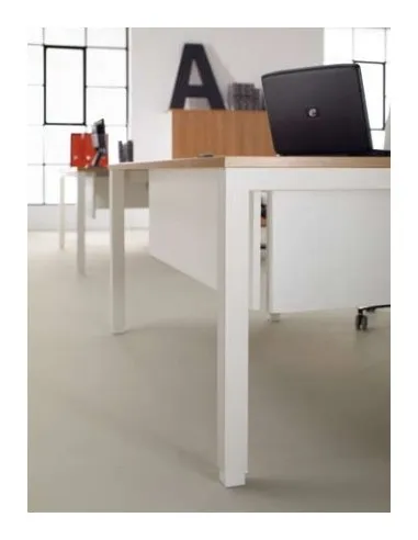 Voile de fond en mélaminé pour bureaux Fly - Mobel Linea