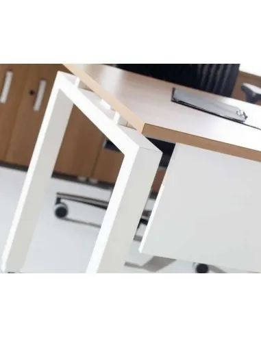 Voile de fond en mélaminé pour bureaux Fly - Mobel Linea