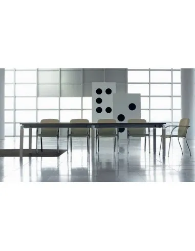 Table de réunion rectangulaire Fly – Mobel Linea