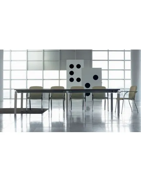Table de réunion rectangulaire Fly – Mobel Linea