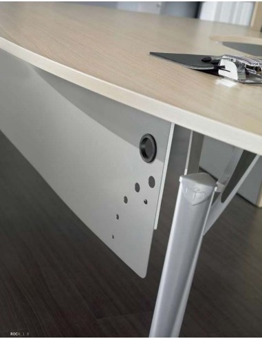 Voile de fond en mélaminé pour bureaux Fly - Mobel Linea