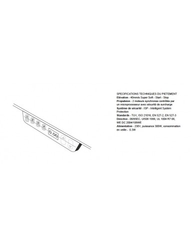 Bureau de Direction réglable en hauteur - MDD