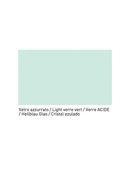 Bureau X time Stop avec convivialité en verre – Quadrifoglio.