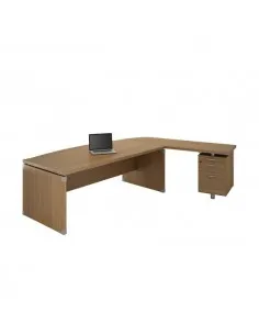 Bureau X time Stop avec convivialité en verre – Quadrifoglio. 2