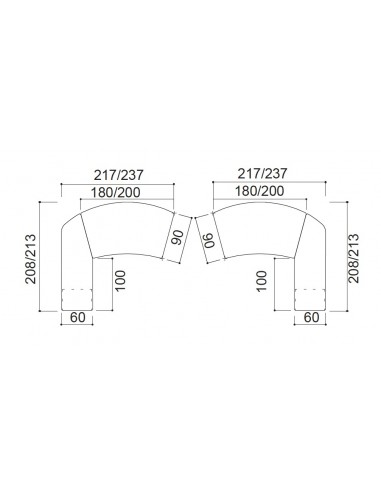Ensemble de direction X time Next tout en verre – Quadrifoglio.
