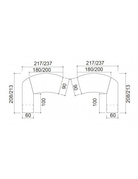 Ensemble de direction X time Next tout en verre – Quadrifoglio.