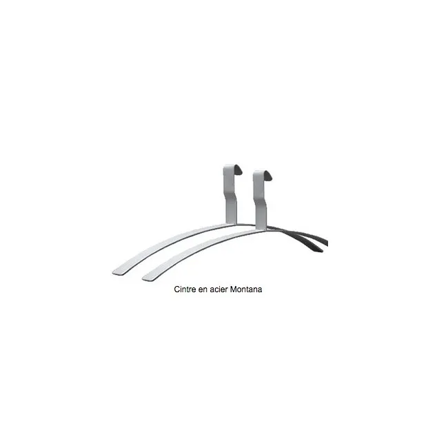 Kit de 2 cintres Montana pour portemanteaux mural KERKMANN
