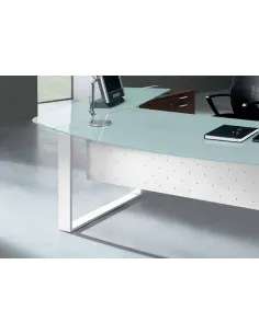 Voile de fond en métal pour bureaux X time Ring - Quadrifoglio